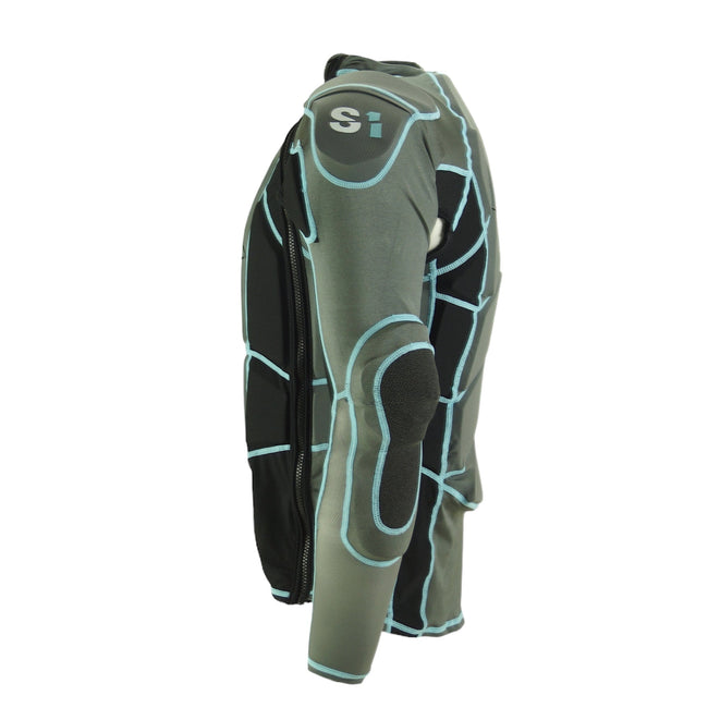 S1 Defense Elite 2.0 High Impact Jacket-Black/Blue - 2