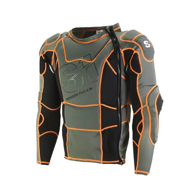 S1 Defense Pro 2.0 Jacket-Black/Orange