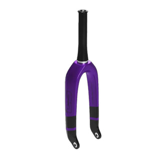SD Expert Carbon BMX Fork V2-20"x1 1/8"-10mm-Black/Purple