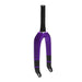 SD Expert Carbon BMX Fork V2-20&quot;x1 1/8&quot;-10mm-Black/Purple - 1