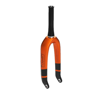 SD Pro Tapered Carbon BMX Fork V2-20"-Black/Orange