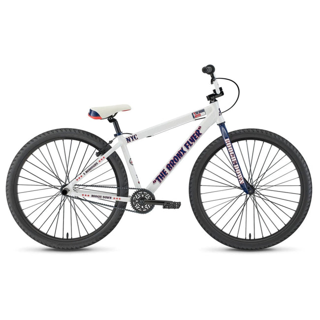 SE Bikes Bronx Flyer 29&quot; BMX Freestyle Bike-Milky White - 1