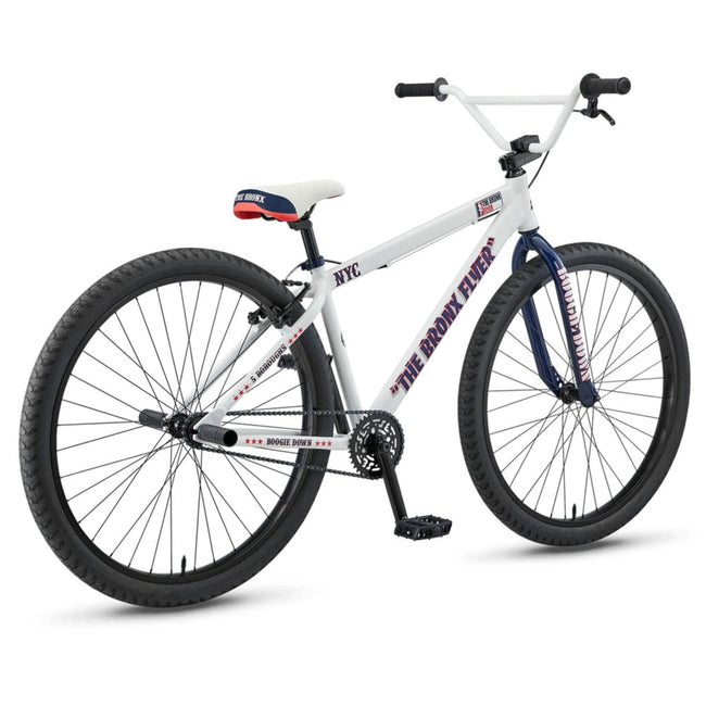 SE Bikes Bronx Flyer 29&quot; BMX Freestyle Bike-Milky White - 3