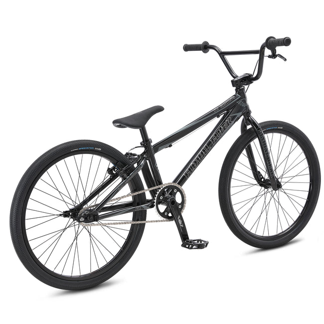 SE Bikes Floval Flyer Cruiser 24&quot; BMX Race Bike-Fast Black - 3
