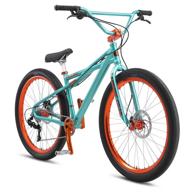 SE Bikes Killer Quad 27.5&quot; BMX Freestyle Bike-Electric Aqua Green - 2