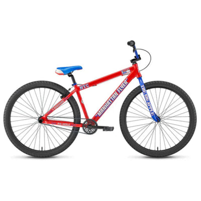 SE Bikes Manhattan Flyer 29" BMX Freestyle Bike-Empire Red