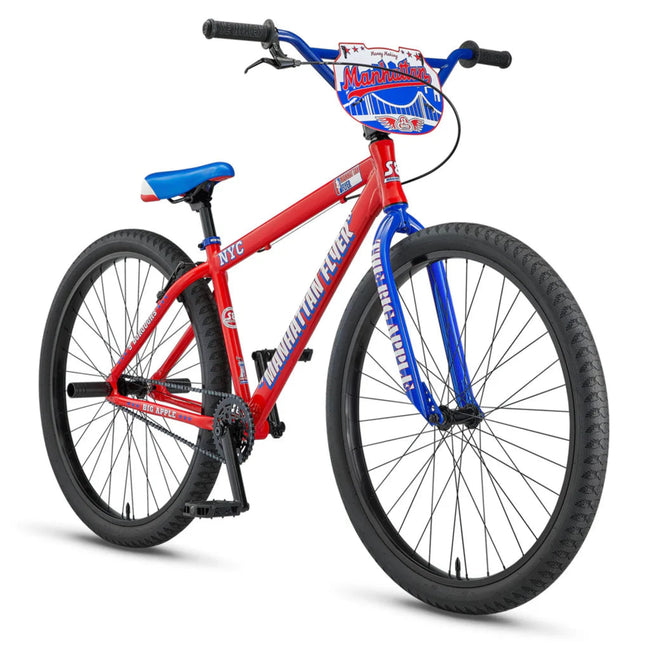 SE Bikes Manhattan Flyer 29&quot; BMX Freestyle Bike-Empire Red - 2
