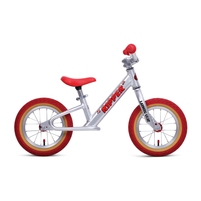 SE Racing Micro Ripper 12&quot; Balance Bike-Silver Streak - 1
