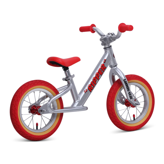 SE Racing Micro Ripper 12&quot; Balance Bike-Silver Streak - 3