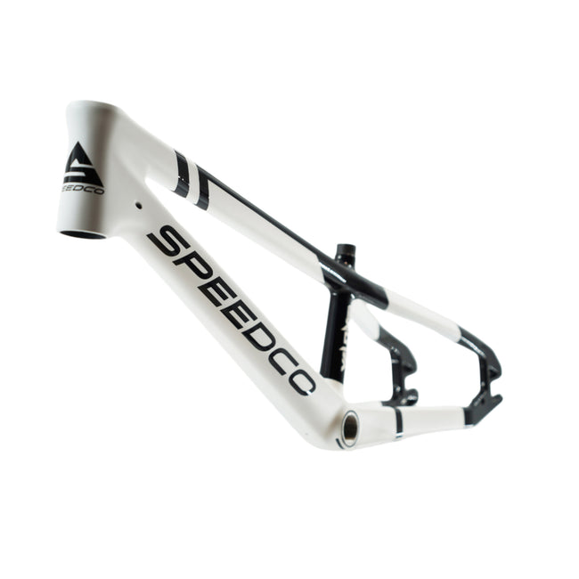 Speedco Velox Evo Carbon BMX Race Frame-Semi Gloss White - 5