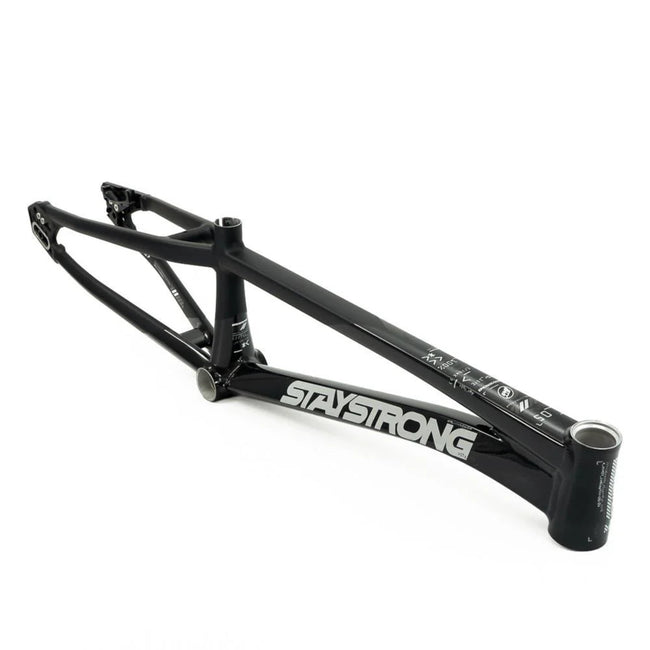 Stay Strong For Life V5 Disc Alloy BMX Race Frame-Black/Black - 1