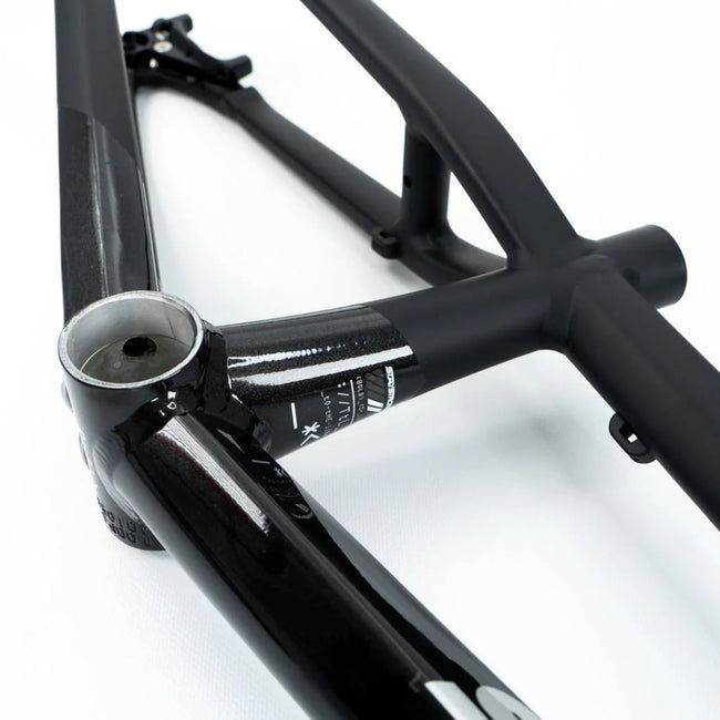 Stay Strong For Life V5 Disc Alloy BMX Race Frame-Black/Black - 4