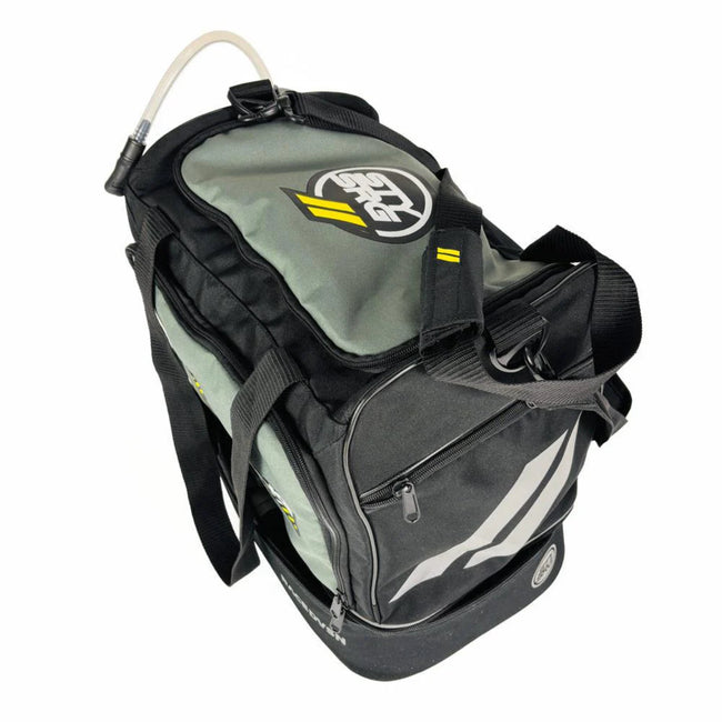 Stay Strong Race DVSN Chevron Helmet Bag Kit-Black/Grey - 2