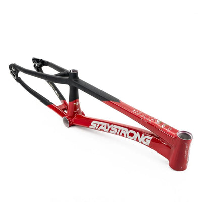 Stay Strong For Life V5 Disc Alloy BMX Race Frame-Red/Black