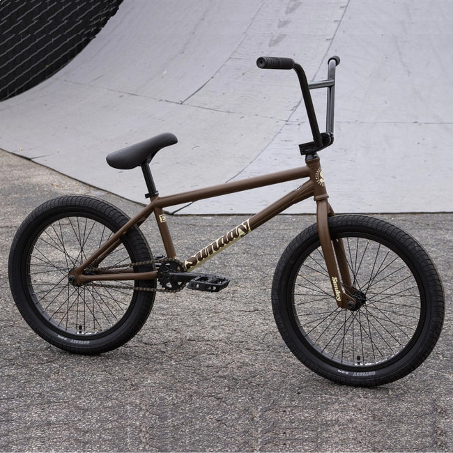 Sunday EX Arteaga 20.75&quot;TT BMX Freestyle Bike-Matte Dark Brown - 1