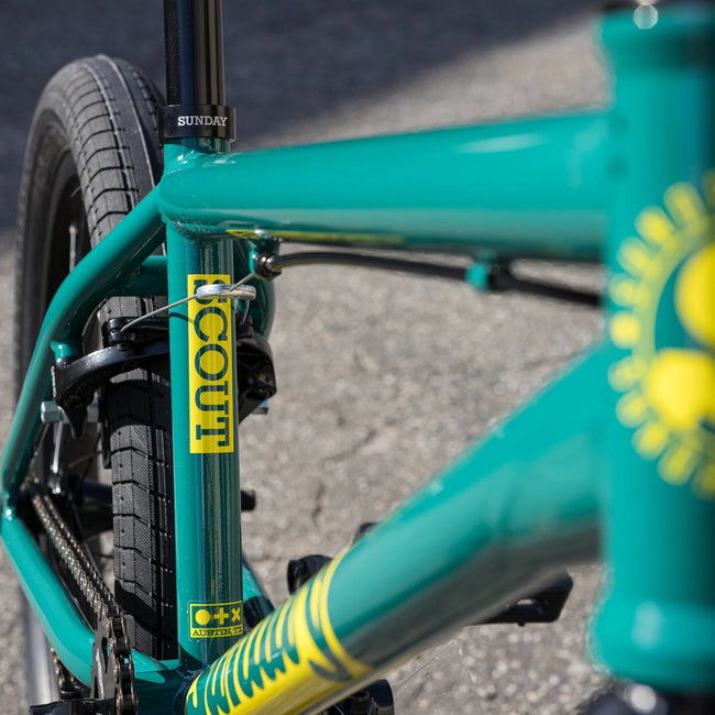 Sunday Scout 20.75&quot;TT BMX Freestyle Bike-Gloss Pine Green - 6