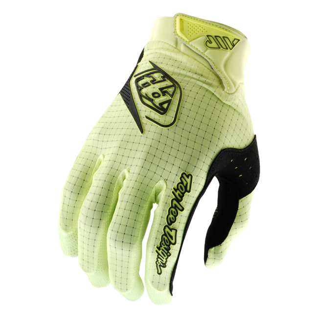 Troy Lee Designs Air BMX Race Gloves-Mono Glo Yellow - 1