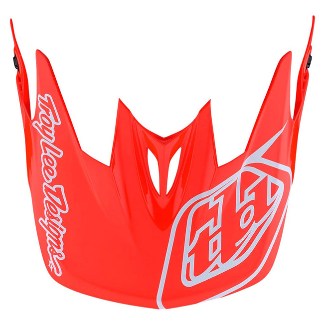 Troy Lee Designs D3 Fiberlite BMX Race Helmet-Slant Red - 9