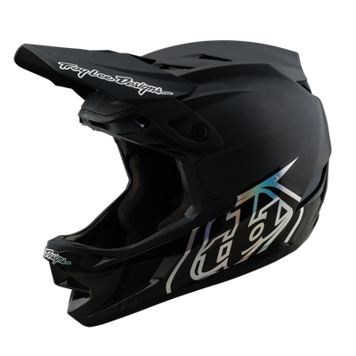 Troy Lee Designs D4 Carbon MIPS BMX Race Helmet-Stealth Black