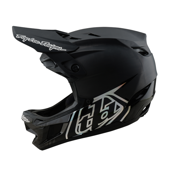 Troy Lee Designs D4 Carbon MIPS BMX Race Helmet-Stealth Black - 2