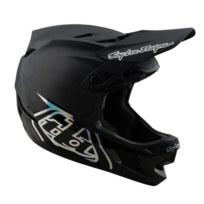Troy Lee Designs D4 Carbon MIPS BMX Race Helmet-Stealth Black - 7