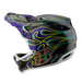 Troy Lee Designs D4 Carbon MIPS BMX Race Helmet-Torched Black/Purple - 3