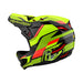 Troy Lee Designs D4 Carbon MIPS BMX Race Helmet-Omega Black/Yellow - 3