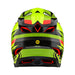 Troy Lee Designs D4 Carbon MIPS BMX Race Helmet-Omega Black/Yellow - 4