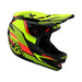 Troy Lee Designs D4 Carbon MIPS BMX Race Helmet-Omega Black/Yellow - 7