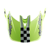 Troy Lee Designs D4 Polyacrylite MIPS BMX Race Helmet-Fifty-50 Navy/Glo Yellow - 9