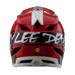 Troy Lee Designs D4 Polyacrylite MIPS BMX Race Helmet-Fifty-50 White/Red - 4