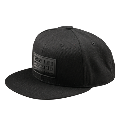 Troy Lee Designs Flat Bill Snapback Hat-OSFM-Factory Black