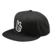 Troy Lee Designs Flat Bill Snapback Hat-OSFM-Peace Black - 1
