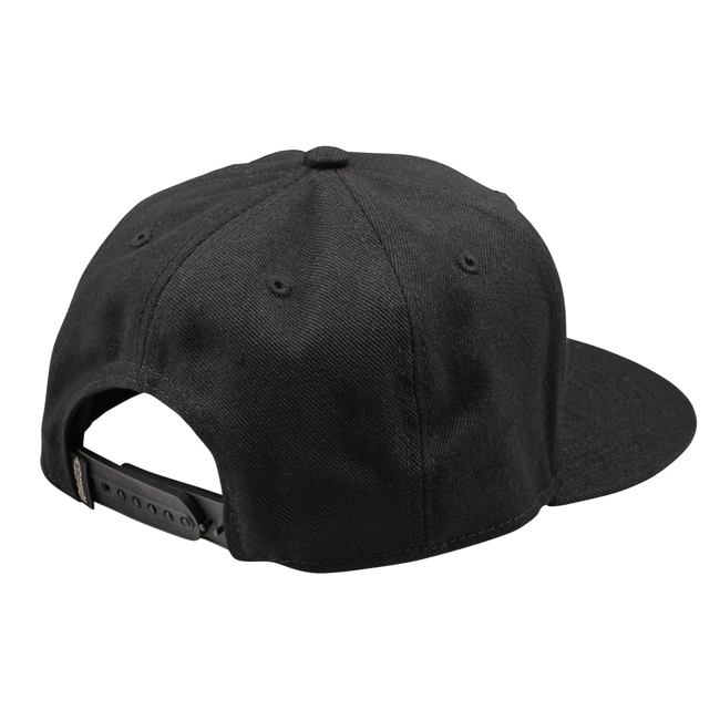 Troy Lee Designs Flat Bill Snapback Hat-OSFM-Peace Black - 2