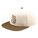 Troy Lee Designs Flat Bill Snapback Hat-OSFM-Peace Vintage White/Olive - 1
