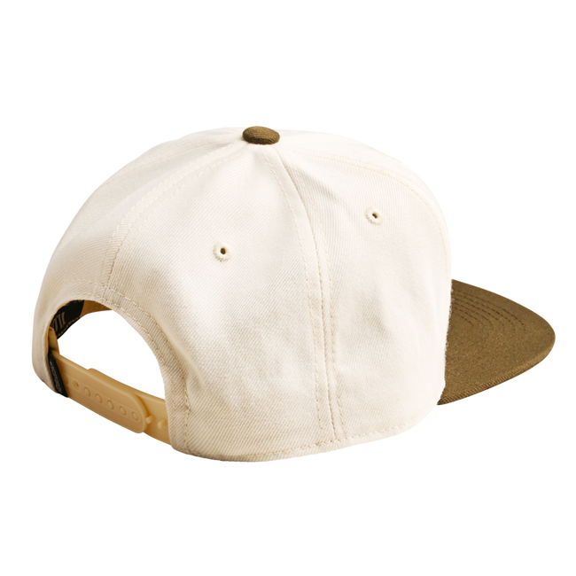 Troy Lee Designs Flat Bill Snapback Hat-OSFM-Peace Vintage White/Olive - 2