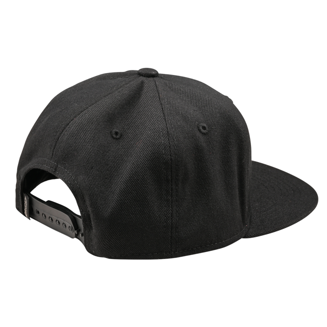 Troy Lee Designs Flat Bill Snapback Hat-OSFM-Scholar Black - 2