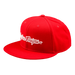 Troy Lee Designs Flat Bill Snapback Hat-OSFM-Signature Team Red - 1