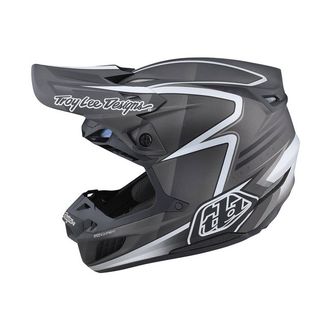 Troy Lee Designs SE5 Carbon MIPS BMX Race Helmet-Lines Black - 2