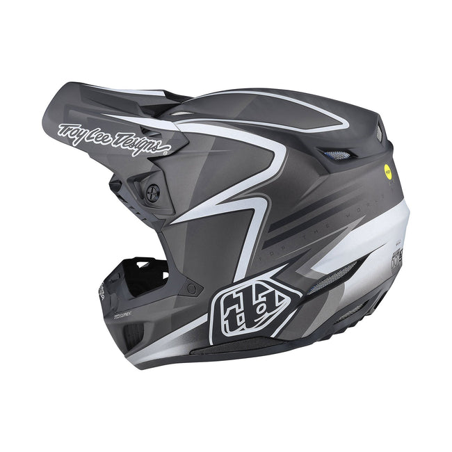 Troy Lee Designs SE5 Carbon MIPS BMX Race Helmet-Lines Black - 3