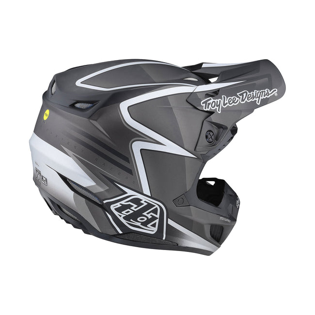 Troy Lee Designs SE5 Carbon MIPS BMX Race Helmet-Lines Black - 5