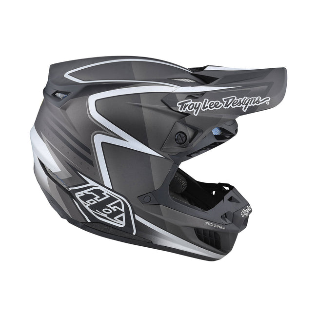 Troy Lee Designs SE5 Carbon MIPS BMX Race Helmet-Lines Black - 6