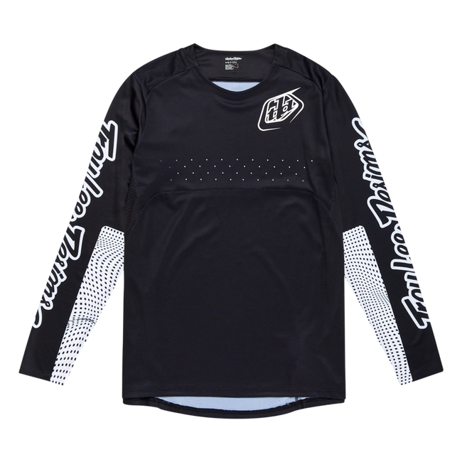 Troy Lee Designs Sprint BMX Race Jersey-Mono Black - 1