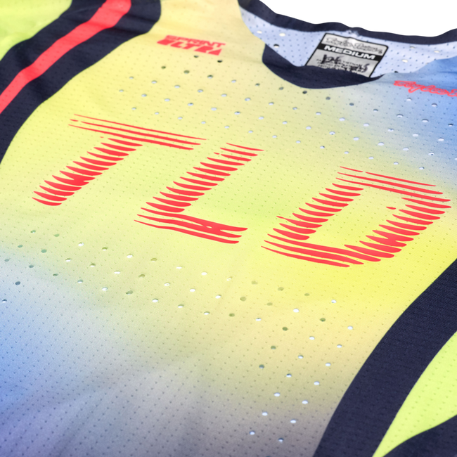 Troy Lee Designs Sprint Ultra BMX Race Jersey-Drip Glo Yellow - 4