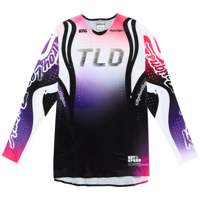 Troy Lee Designs Sprint Ultra BMX Race Jersey-Drip Purple - 1