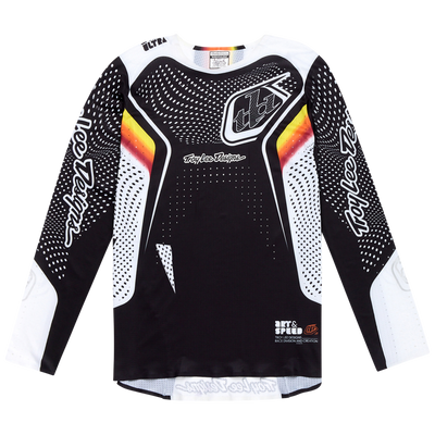 Troy Lee Designs Sprint Ultra BMX Race Jersey-Optic Black