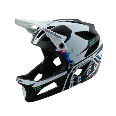 Troy Lee Designs Stage MIPS BMX Race Helmet-Trooper White