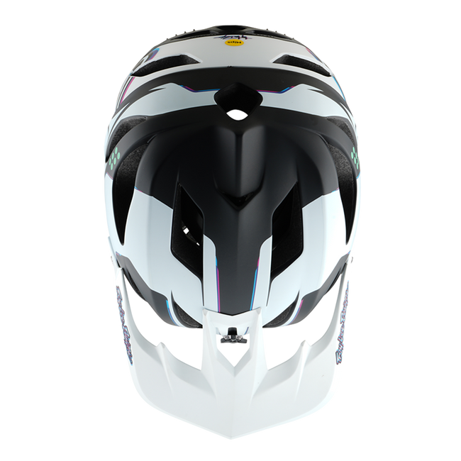 Troy Lee Designs Stage MIPS BMX Race Helmet-Trooper White - 8
