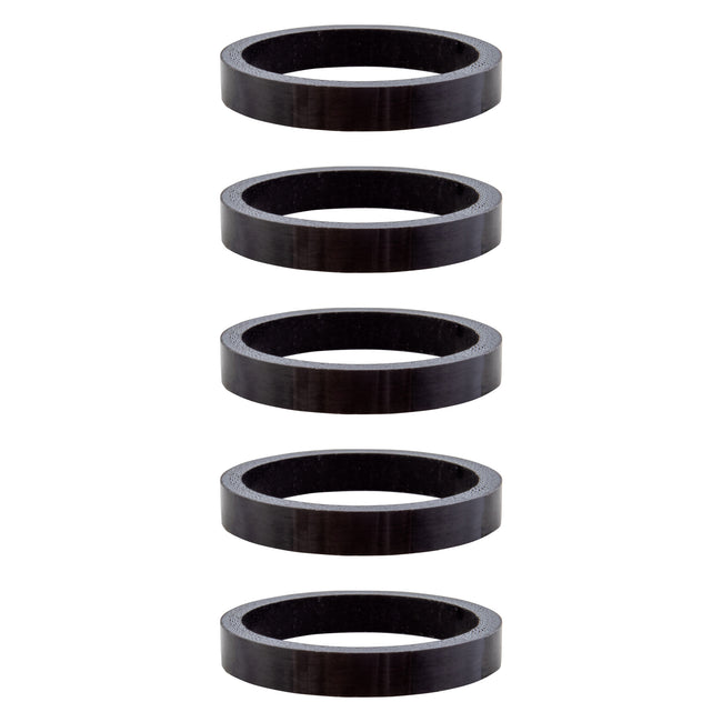 UD Carbon Fiber Headset Spacers-Black - 1