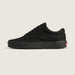 Vans Old Skool Canvas Shoes-Black/Black - 1